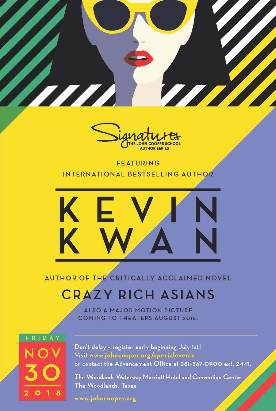 The John Cooper School Author Series 2018 The John Cooper School Author Series 2018