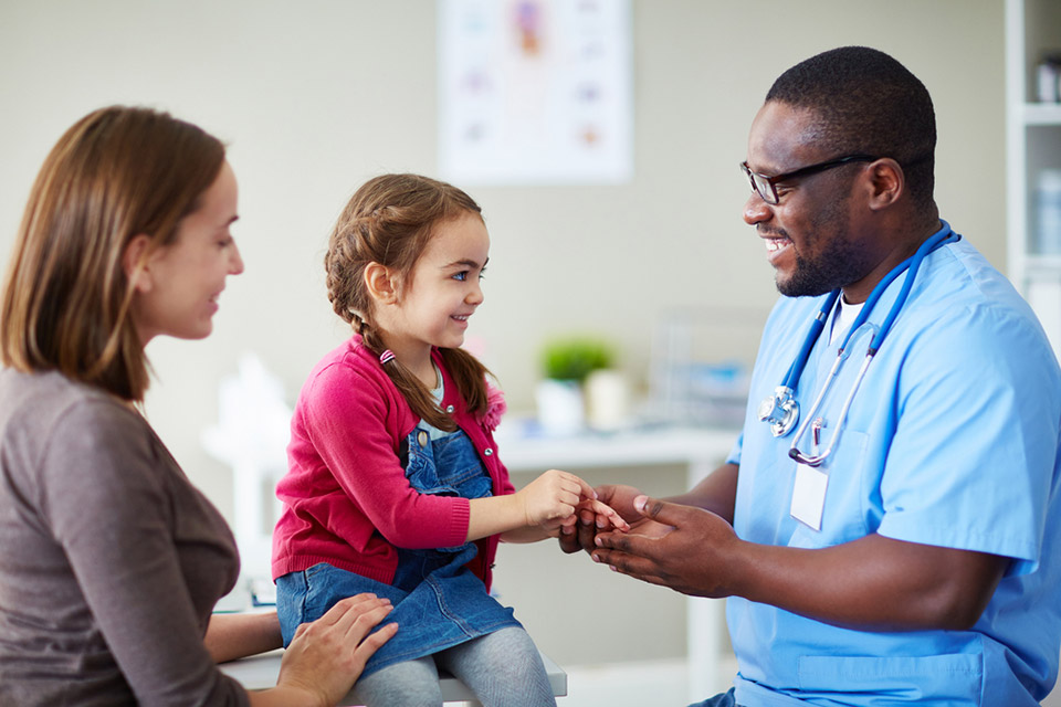Child doctor visit